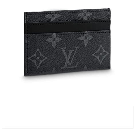 black and grey lv card holder|louis vuitton card holder bag.